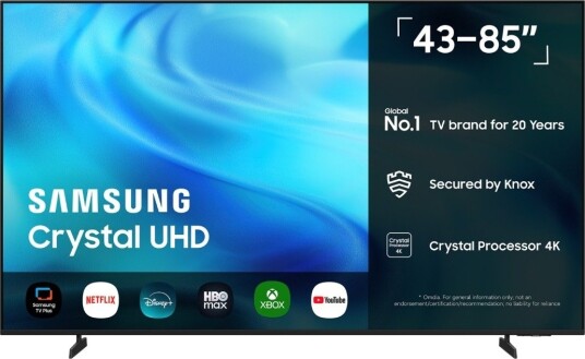 Samsung 75" 4K LED TV 2026 TU75U8075HUXNA