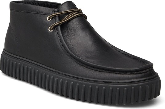 Clarks Torhill Hi G - BLACK LEATHER - 39.5