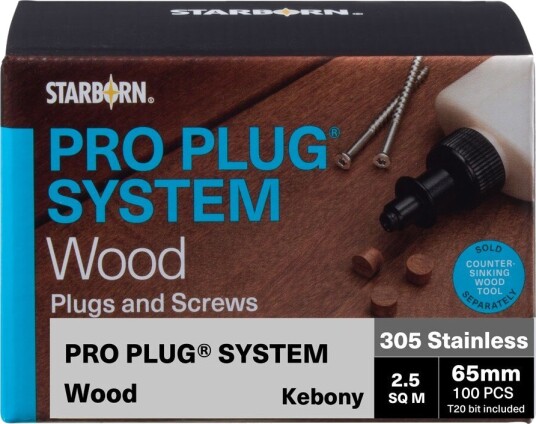 Kebony Pro Plug Sett 100 Kebony Pro Plug Sett 100