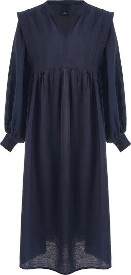 Luxzuz Jerica Dress Navy M/L