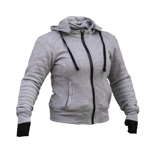 Bullfighter Slasher Dame MC-Hoodie  Grå 5XL