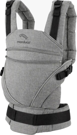 Manduca XT Bæresele Melange Grey Manduca XT Bæresele Melange Grey