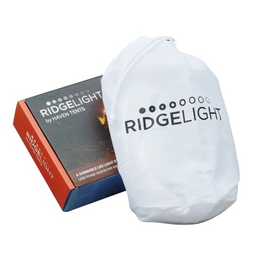 Haven Tent RidgeLight - lyslenke til hengekøye Haven Tent RidgeLight - lyslenke til hengekøye