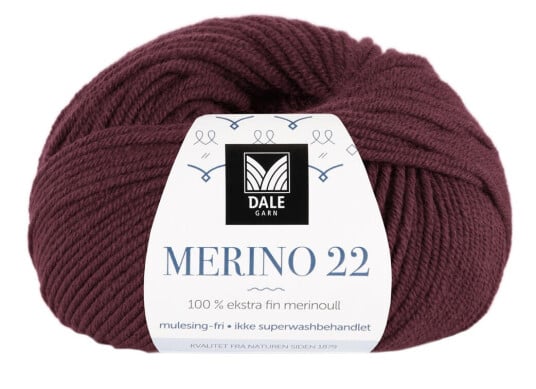 Dale Merino 22 2018 Vinrød Dale Merino 22 2018 Vinrød