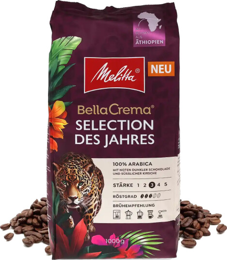 Melitta | BellaCrema Selection des Jahres 1 kg kaffebønner