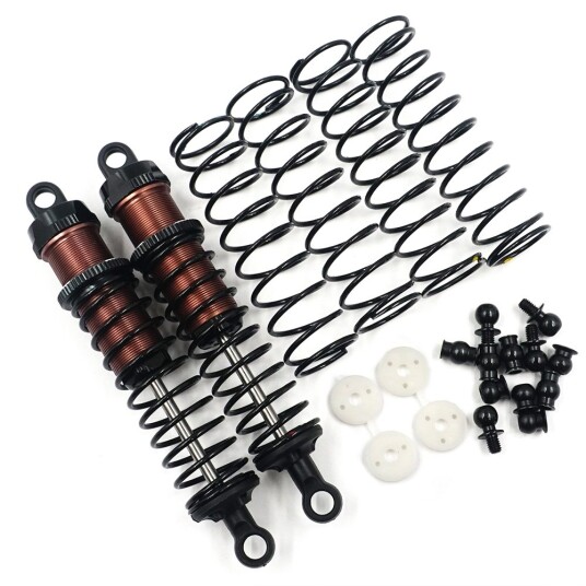 Yeah Racing Aluminum Big Bore Go 90mm Damper 2pcs for 1/10 RC Of Yeah Racing Aluminum Big Bore Go 90mm Damper 2pcs for 1/10 RC Of
