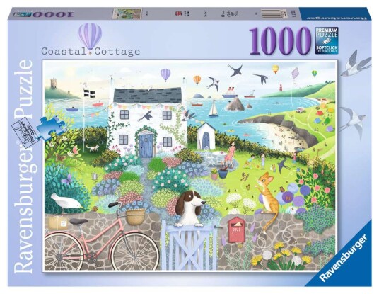 Ravensburger Puzzle Coastal Cottage 1000p