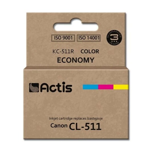 Original blekkpatron Actis KC-511R Cyan/Magenta/Gul