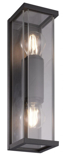 NorDesign Finestra minor duo vegglampe - Antrasitt