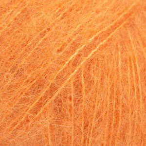 Drops Brushed Alpaca Silk Garn Unicolor 29 Mandarin Drops Brushed Alpaca Silk Garn Unicolor 29 Mandarin