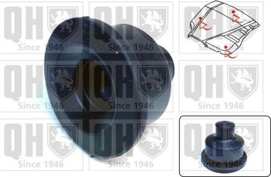 Anslagsbuffer, motortildekning QUINTON HAZELL EM4924