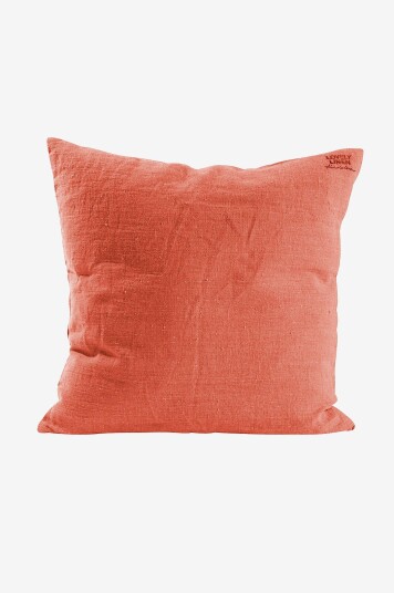 Lovely Linen Putetrekk Lovely i vasket lin Orange