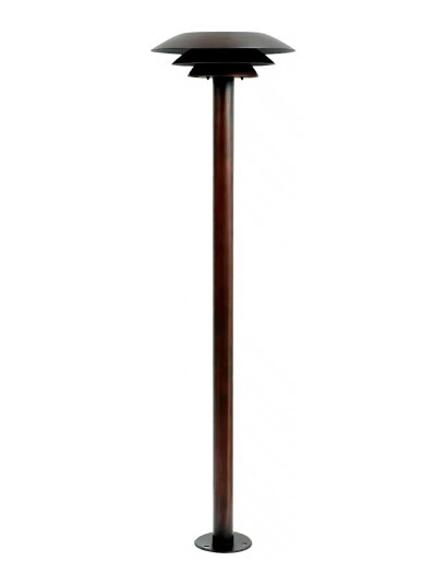 Dyberg Larsen Dl25 Bedlampe Antik Børstet Kobber Look Brown ONE SIZE Dyberg Larsen Dl25 Bedlampe Antik Børstet Kobber Look Brown ONE SIZE