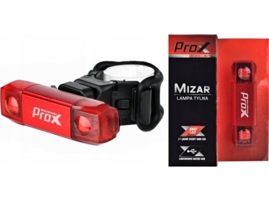 Prox Baklykt Prox Mizar 2Xsmd Led 30Lm Usb Prox Baklykt Prox Mizar 2Xsmd Led 30Lm Usb