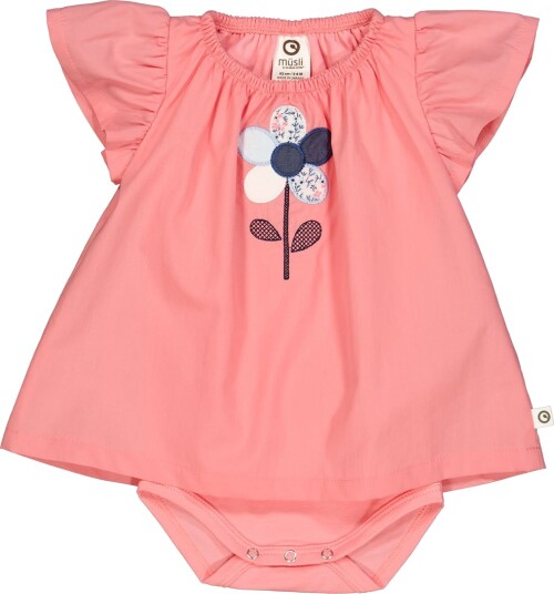 Müsli Kjolebody   Petit   BubbleguMüsli   1½ år 86   Kjole   Rosa
