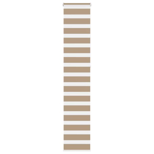 Sebragardin sandbrun 50x230 cm stoff bredde 45,9 polyester