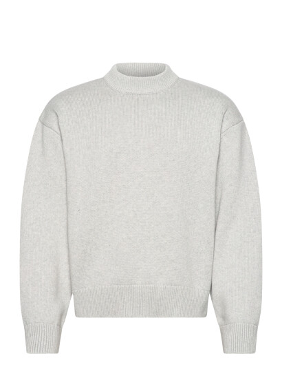 HAN Kjøbenhavn Diamond Knit Sweater   Grey   L