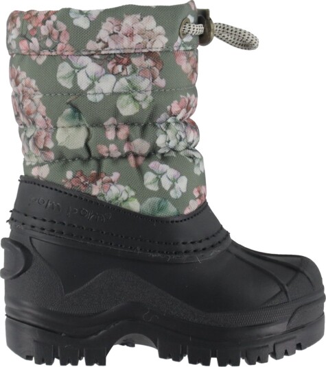 Pom Pom Vintersko pmWill Hortensia AOP Pom Pom 24 Vinterstøvler Armygrønn Grønn Rosa Svart Pom Pom Vintersko pmWill Hortensia AOP Pom Pom 24 Vinterstøvler Armygrønn Grønn Rosa Svart