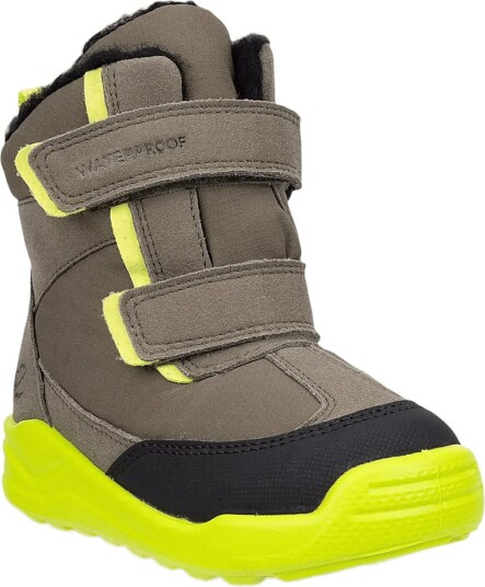 ECCO Urban Mini BLACK/TARMAC/TARMAC/LIME PUNCH 23