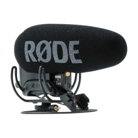 Røde VideoMic Pro+ Supercardioid Kameramikrofon Sort