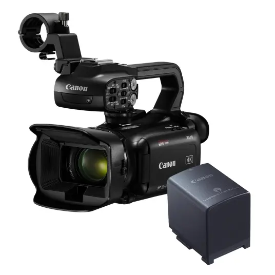 Canon XA65 Videokamera + ekstra Batteri UHD 4K30. 3G-SDI. 20x optisk zoom. Canon XA65 Videokamera + ekstra Batteri UHD 4K30. 3G-SDI. 20x optisk zoom.
