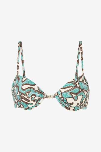 By Malina Bikini BH Tovere Draped Bikini Top Flerfarget