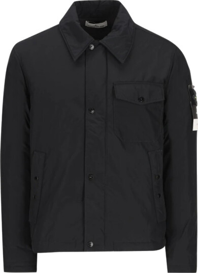 Stone Island Herre Jakker Svart S,