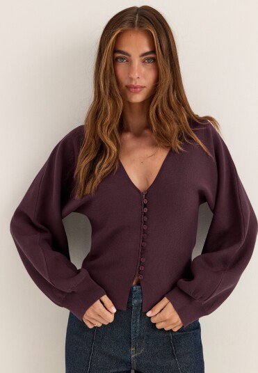 Bubbleroom Knitted Cardigan