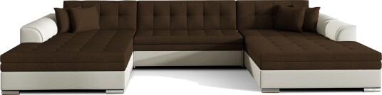 Ventolia Hjørnesovesofa Brun/Beige