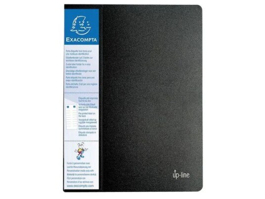 Exacompta Presentasjonsmappe A4 80 lommer Exacompta sort
