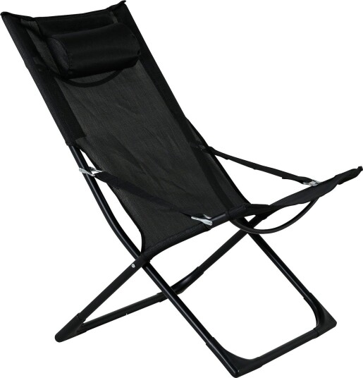 Venture Design Seville solstol Svart/svart Svart Venture Design Seville solstol Svart/svart Svart