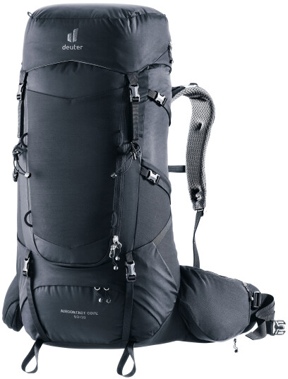 Deuter Aircontact Core 50+10 Black, ONE SIZE Deuter Aircontact Core 50+10 Black, ONE SIZE