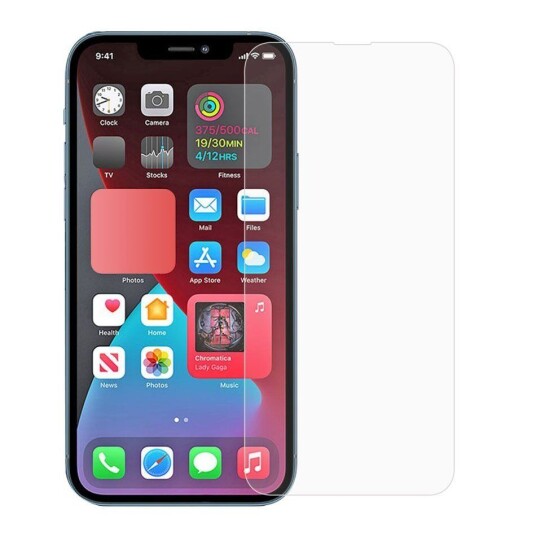INCOVER iPhone 13 Pro Max Beskyttelsesglass Case Friendly - Gjennomsiktig