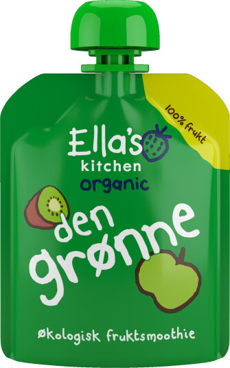 Ellas Kitchen Babysmoothie Den Grønne 6 Mnd+ 90g Ellas Kitchen Babysmoothie Den Grønne 6 Mnd+ 90g