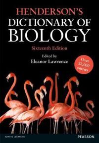 Henderson'S Dictionary Of Biology Av Eleanor Lawrence Henderson'S Dictionary Of Biology Av Eleanor Lawrence