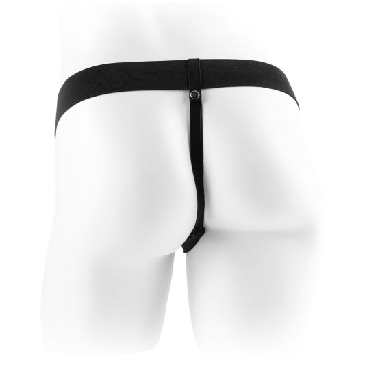 Fetish Fantasy Series Fetish Fantasy Hollow Strap-on med Baller 23 cm   - Beige