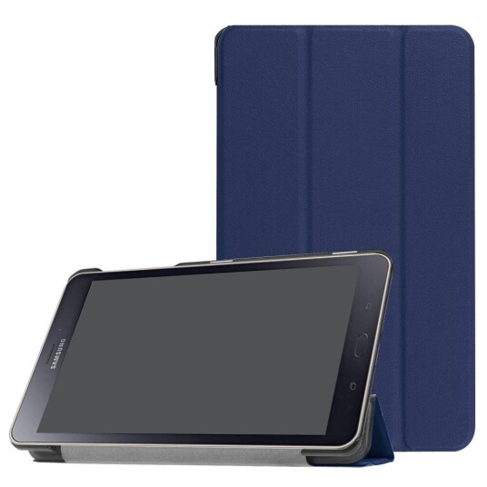 INCOVER Samsung Galaxy Tab A 8.0 (2017) - Sammenleggbar Deksel med Stativfunksjon - Mørkeblå INCOVER Samsung Galaxy Tab A 8.0 (2017) - Sammenleggbar Deksel med Stativfunksjon - Mørkeblå
