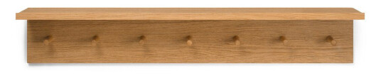 ferm LIVING Place Rack knaggrekke hylle eik Large ferm LIVING Place Rack knaggrekke hylle eik Large