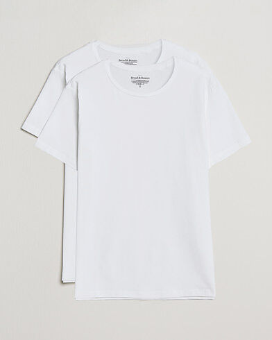 Bread & Boxers 2-Pack Crew Neck Tee White Bread & Boxers 2-Pack Crew Neck Tee White