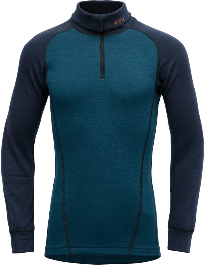 Devold Duo Active Merino Zip Neck Junior Ink 10