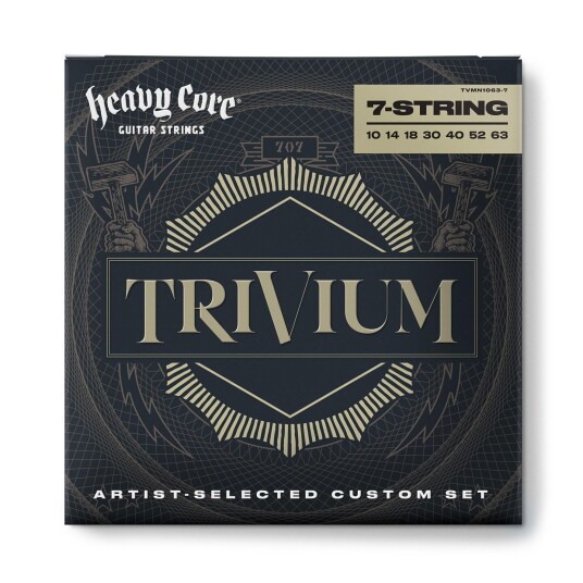 Dunlop Tvmn10637 Trivium Heavy Core (010-063) 7-Strenger