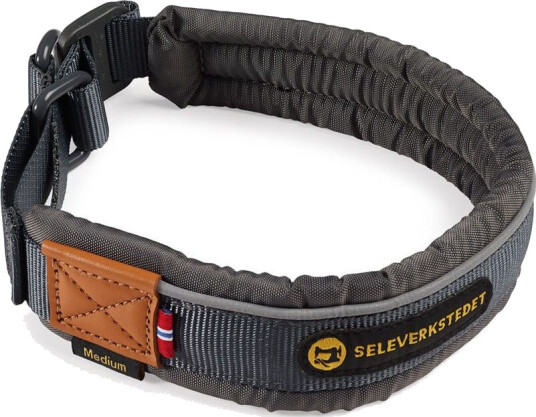 Seleverkstedet Unify Dog Collar Grå/Brun Xs-Slim Xs-Slim