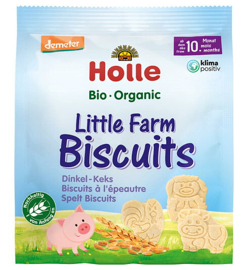 Holle Little Farm Kjeks Ø Demeter - 100 g