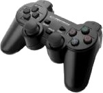 Esperanza TROOPER - Håndkonsoll - kablet - svart - for PC, Sony PlayStation 3 Esperanza TROOPER - Håndkonsoll - kablet - svart - for PC, Sony PlayStation 3