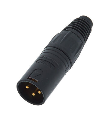 Neutrik NC3MX XLR Kabeladapter med Gullkontakter