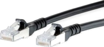 Metz Connect Patchkabel Cat.6A Awg26 60M Svart Nettverk Cat 6A 130845F000 E