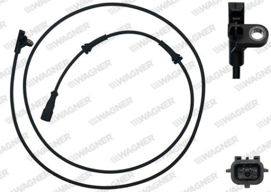 Sensor, ABS WAGNER ABS00253