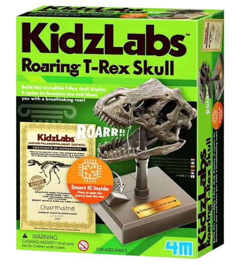 4M KIDZROBOTIX / ROARING T-REX SKULL 4M KIDZROBOTIX / ROARING T-REX SKULL