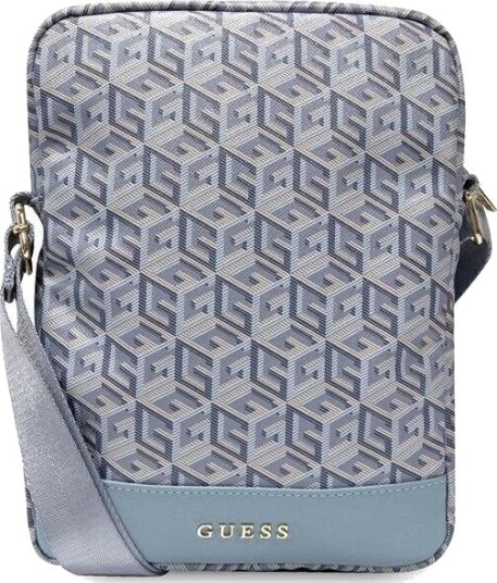Guess Bag Gutb10hgcfseb 10" Bl?/Bl? Gcube Stripe Nettbrettveske
