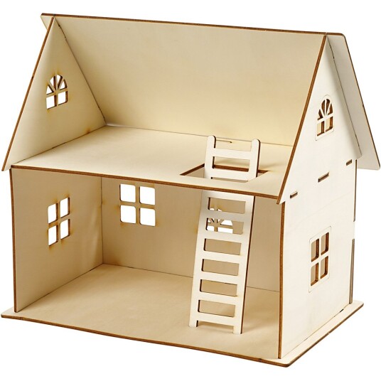 Creativ Company DIY Wooden Dollhouse